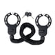 thumbnail image 2 of Candado de cadena para bicicleta, accesorio de bicicleta, candado de seguridad portátil de acero, candado para bicicleta, para valla, puerta de motoci 90cm con funda de tela, 2 of 9