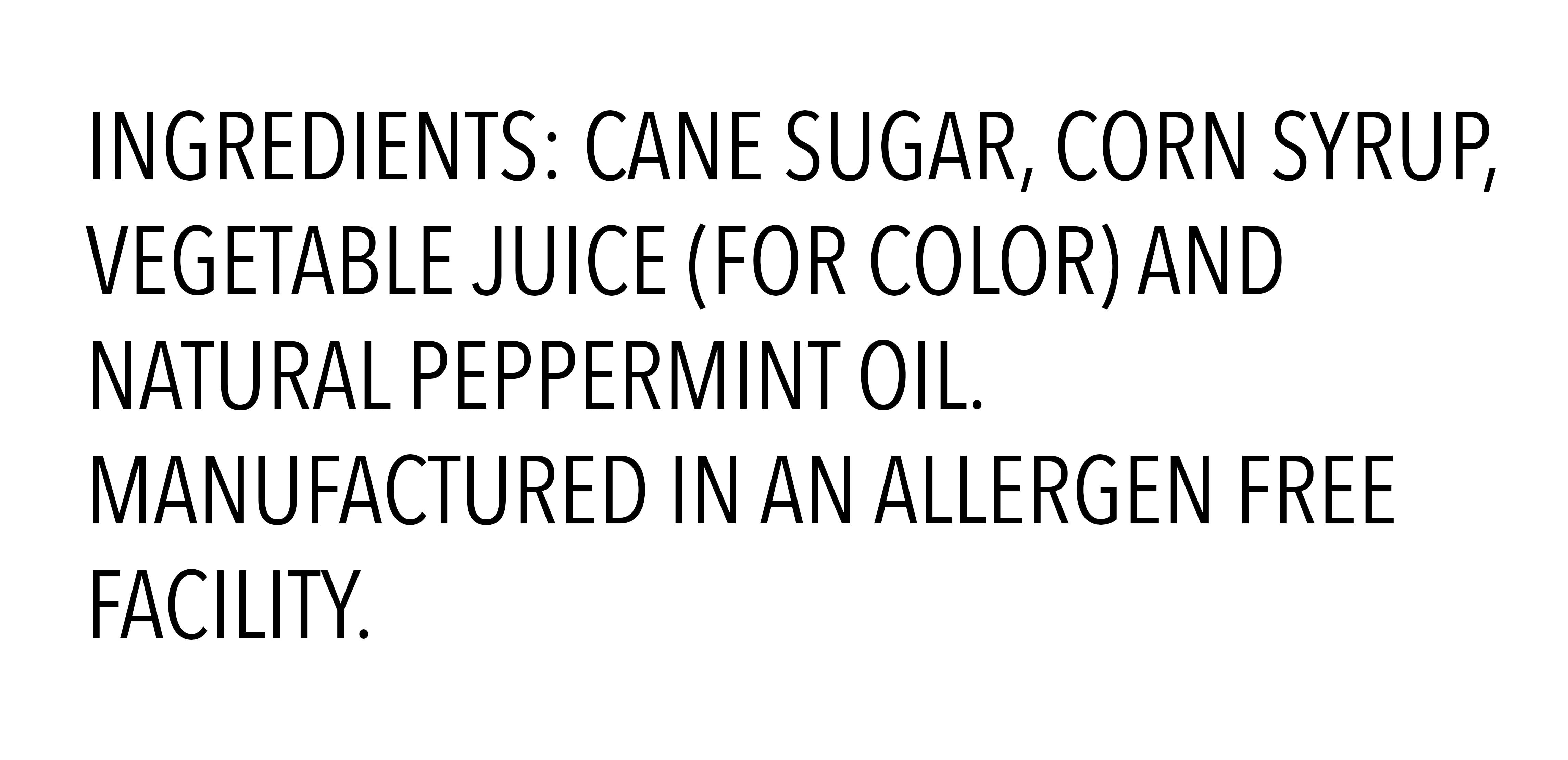(3 pack) Atkinson Candy, Gluten Free, Dye Free, Red and White Holiday Peppermint Stick, 1 Count