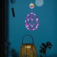 thumbnail image 5 of PATLOLLAV Easter Window String Cup Lights, Hanging Decorations, Eggs Shaped, Multicolor with Suction Cup, Battery Operated for Window Indoor Home Farmhouse Decor, 5 of 5