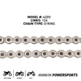 thumbnail image 3 of Niche Sprocket Chain Set Kawasaki KX100 KX112 13/51 Tooth 420 O-Ring Front Rear MK1013169, 3 of 9