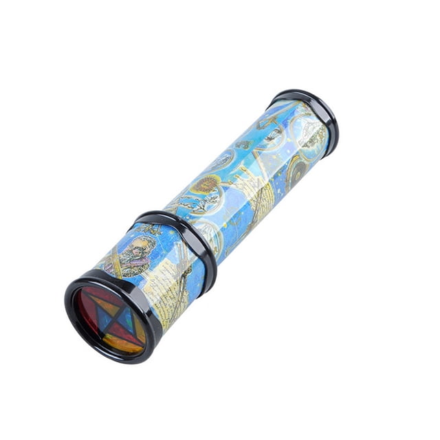 Trayknick Color Cognition Grasp Comfortable Kids Kaleidoscope Rotatable Multicolored Design Classic Kaleidoscope for Children