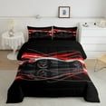 thumbnail image 2 of Castle Fairy Black Car Boy Twin Comforter Sets,Extreme Sport Bedding Set, 2 of 8