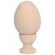 thumbnail image 2 of Huevos Artesanales De Madera, Huevo De Madera De Tóxicos Material Natural Redondo De 360 ​​Para Decorar, 2 of 7