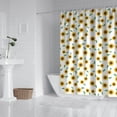 thumbnail image 2 of Waterproof Cute Sunflower Colorful Shower Curtain 72x72 Inch Boho Style Polyester Unique Shower Curtain for Bathroom Hotel Home Decor with 12 Plastic Hooks, 2 of 5