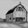 thumbnail image 2 of Charest, Doris 15x15 Gold Ornate Wood Framed with Double Matting Museum Art Print Titled - Vintage Barn, 2 of 4