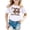 1-White, variant on Girls Boys Short Sleeve Tops Trendy Casual Boys Shirts Size 5 Printed Crewneck Relaxed Fit Tees Basic Shirts Summer Clothes Size 6-7 Years,1-Red
