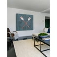 thumbnail image 6 of Marmont Hill Crossed Oars II Painting Wall Art Print, 6 of 7