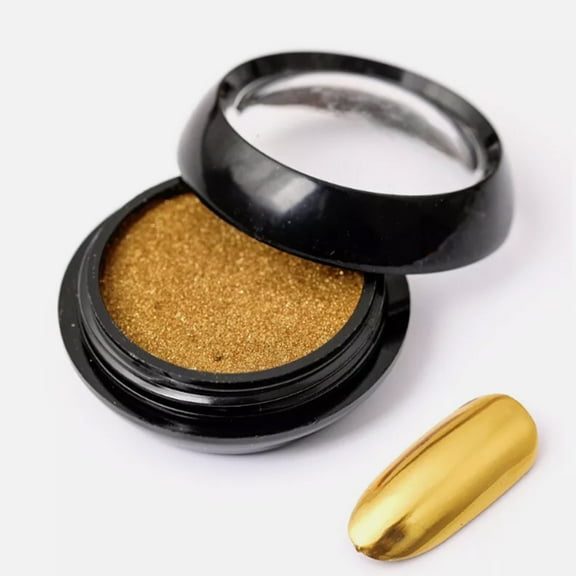 GOLD CHROME NAIL MIRROR POWDER EFFECT Pigment NAILS New Trend Magic Dust