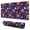 Halloween Cute Pumpkins, variant on Long Mouse Pads for Desk,Halloween Cute Pumpkin Faces Desk Mats on Top Of Desks, Desk Mouse Pad Extra Large with 3mm Non-Slip Base and Stitched Edge for Gaming,Office,Work,Home 47.3"x23.6"
