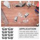 thumbnail image 4 of unbranded 50Ud Clips De Cable Para Panel Solar Inoxidable Resistencia Anticorrosión, 4 of 8