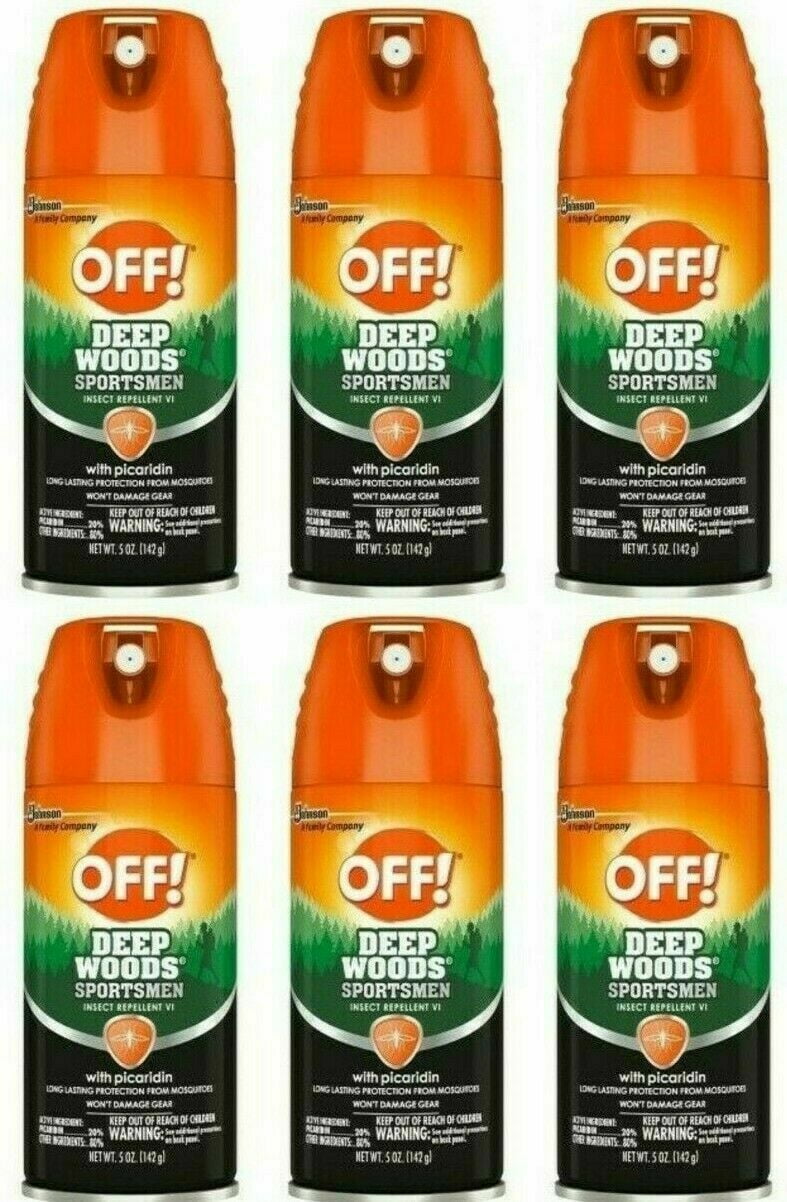 OFF! Deep Woods Bug Spray & Mosquito Repellent, with Picaridin, Long