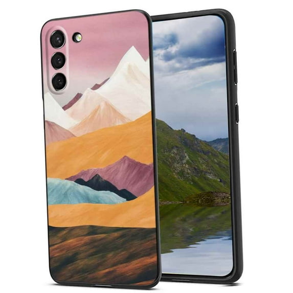 Compatible with Samsung Galaxy S23 Phone Case, Mountains-193 Case Men Women, Flexible Silicone Shockproof Case for Samsung Galaxy S23