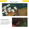 Hotbar Jigsaw Puzzle 1000 PiecesCapybara and Flowers for Adults