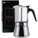 thumbnail image 1 of Moka Pot Coffee Gator, 4 tazas, 200 ml, acero inoxidable, 1 of 9