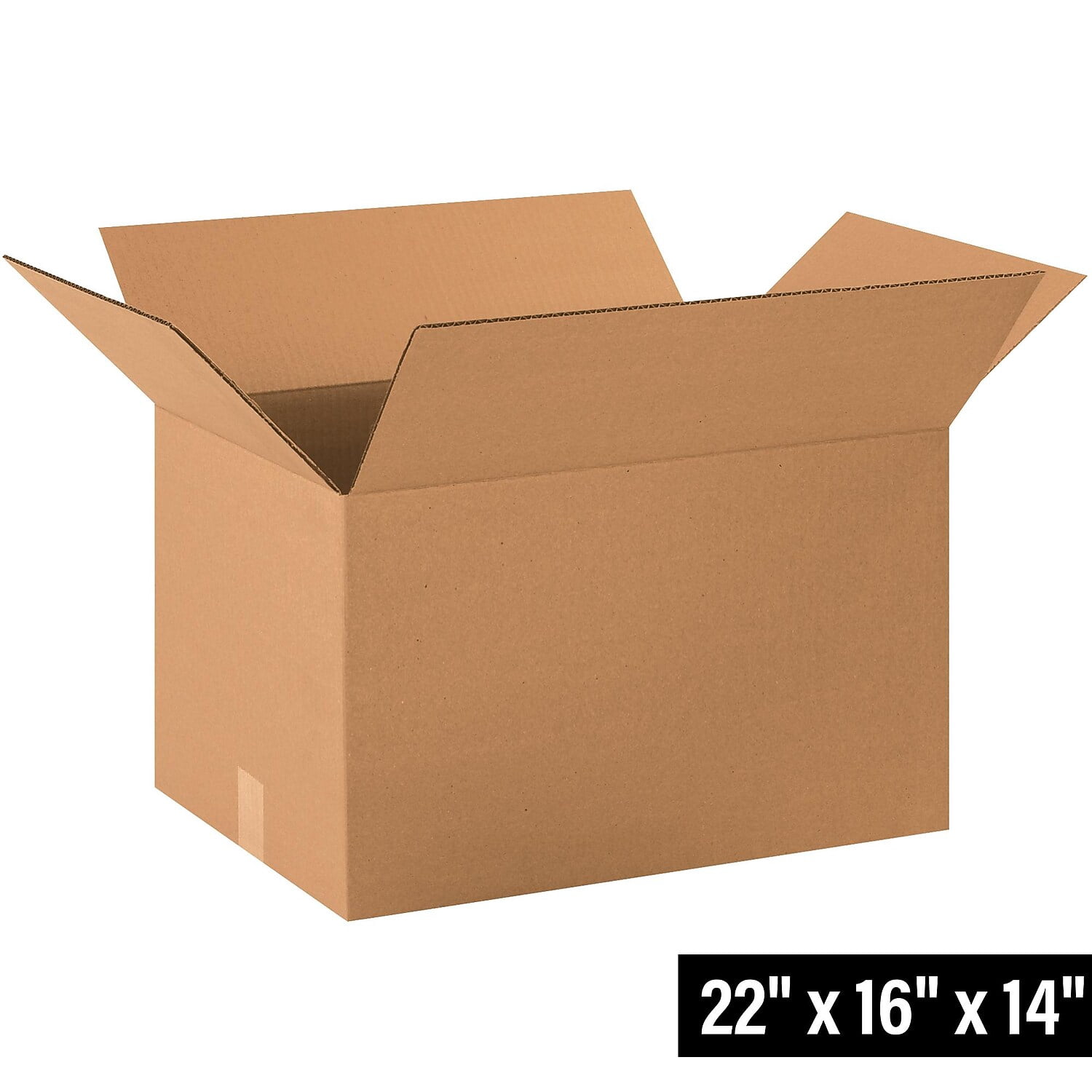 Box Partners Corrugated Boxes 22" x 16" x 14" Kraft 20/Bundle 221614