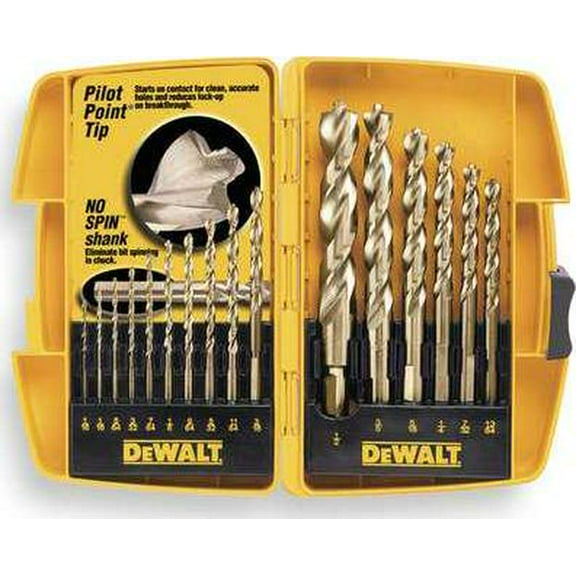 Dewalt 16 pc. PILOT POINT(R) Drill Bit Set