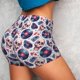thumbnail image 4 of Fotbe record rock music Skull Shorts Sin Costuras – Shorts Deportivos de Cintura Alta para Mujer, Elásticos para Gimnasio, Yoga, Running o Ciclismo-Medium, 4 of 8