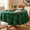 Dark Green-60" (Round), variant on Mas Plaid Tablecloth Red 52*70 Inch Rectangle