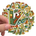 thumbnail image 1 of 36 dibujos animados originales números y letras ilustraciones pegatinas LingWen 8390605769290, 1 of 1