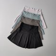thumbnail image 3 of Falda corta deportiva de cintura alta de verano, pantalones cortos forrados, Fitness, Yoga, secado rápido, faldas deportivas para correr, falda de tenis, ropa de Golf para mujer, 3 of 5