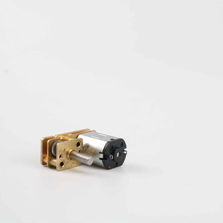 Mini N20 DC Gear Motor – 3V To 12V, 60 RPM Speed, Metal Gearbox With D-Type Output Shaft
