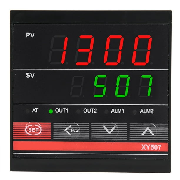 Rdeghly Oven Temperature Controller Intelligent PID Temperature Controller Industrial Heating Cooling Relay XY507 100 240VAC PID Temperature