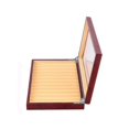 thumbnail image 4 of unique 12 Grid Wooden Pen Display Case Storage Luxury Fountain Case Transparent Window Pen Box- Organizer, 4 of 5