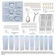 thumbnail image 5 of Crystal Glue Diy Tool Handmade Set Pen Holder Ashtray Earrings Pendant Jewelry Silicone Mold Combination B, 5 of 5