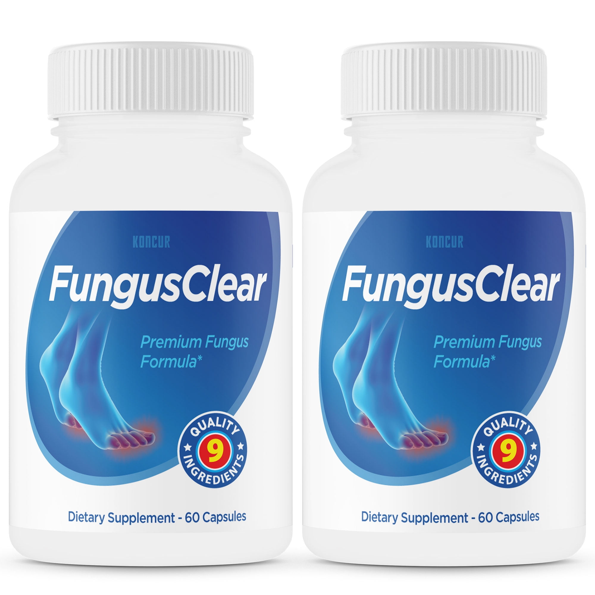 2 Pack) Fungus Clear Probiotic Supplement Pills - Fights Toe Fungus &  Supports Healthy Natural Nails - 120 Capsules - Walmart.com
