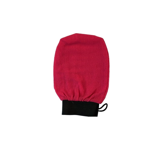 Guantes Exfoliantes para Ducha, Toallas de Baño de Arena Gruesa para la Exfoliación Profunda de la Piel Y la Eliminación Del Bronceado Falso, Promueve la Renovación Celular Y Reduce la Piel de Fresa G