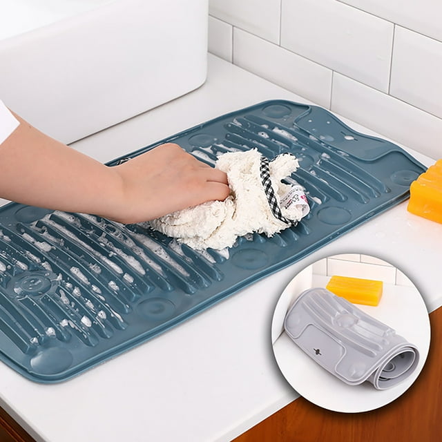 Vaidha Planche à Lessive Pliable Multifonctionnelle pour la Maison Antidérapante