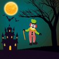 thumbnail image 4 of Halloween Pendant Movable Joint Flexible Fine Print Lanyard Diy Festival Decoration Scene Layout Hanging Cartoon Ghost Pirate Clown Pumpkin Pendant Fo4, 4 of 5