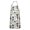 Police and Thief, variant on Police and Radio Black Pattern Apron for Women with Pockets, Cotton Linen Waterproof Adjustable Apron for Kitchen Cooking Gardening BBQ Salon 33"x27"