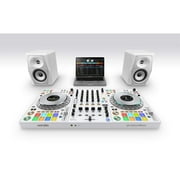 Pioneer DJ DDJ-FLX10-W 4-Channel DJ Controller White with Road Case Package