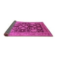 thumbnail image 2 of Ahgly Company Indoor Square Oriental Pink Traditional Area Rugs, 4' Square, 2 of 4