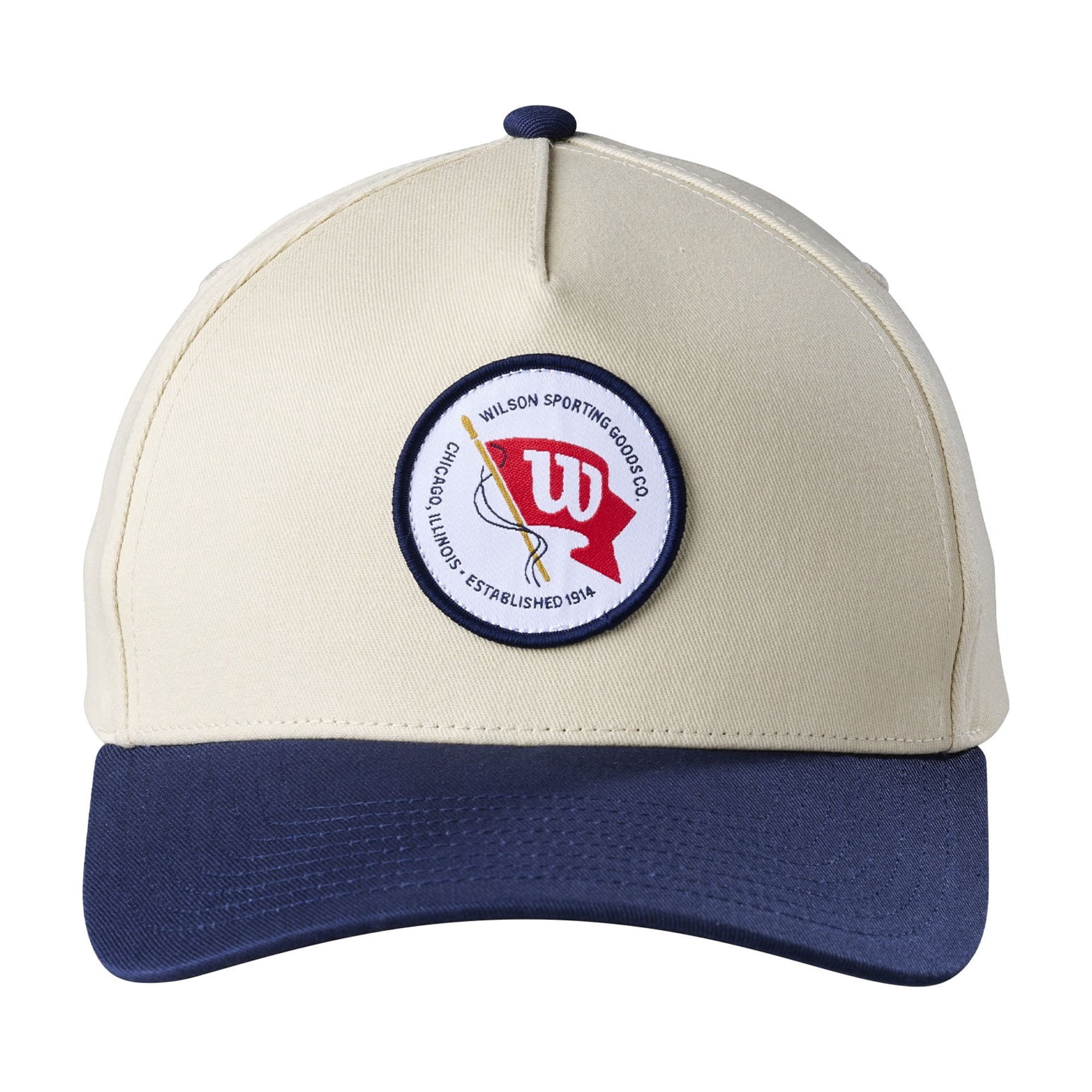 Wilson Staff Vintage Patch Hat- Stone, OS