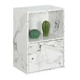 thumbnail image 2 of Armoire de Rangement Xtra à 1 Porte, Fini Bois Imitation Marbre Blanc, 2 of 4