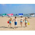 thumbnail image 3 of Portable Blue Beach Shade Tent - Lightweight 2.43 lbs, Fits 2-3 People, Wind-Resistant Sun Shelter for Outdoor, 3 of 9