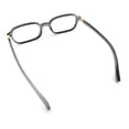thumbnail image 6 of Narrow Oval Thin Plastic Urban Chic Blue Light Filter Computer Glasses [Slate], 6 of 7