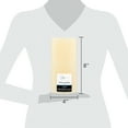 thumbnail image 6 of (2 pack) Mainstays Unscented Pillar Candle, 4x8 inches, Ivory, 6 of 6