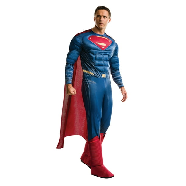 dosis temperament multifunctioneel Men's Deluxe Superman Costume - Walmart.com