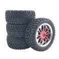thumbnail image 1 of Neumático Tholdsy para coche RC WLtoys 144001 124018 1/10 modelo rojo, 1 of 1