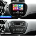 thumbnail image 4 of 2+64G 9 inch Android 14 Car Stereo for Kia Soul 2014-2019 Touchscreen Screen Car Radio with WiFi 6 Carplay & Android Auto Support Backup Camera GPS FM Navi Bluetooth 5.4 SWC, 4 of 7