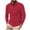 Wine, variant on jjayotai Mens Long Sleeve Tops Clearance Men's Solid Color Sport Shirt With Button Lapel Long Sleeve Lapel Top/Shirt