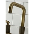 thumbnail image 4 of Kingston Brass KS1413KL Whitaker Widespread Bathroom Faucet with Push Pop-Up Drain, Antique Brass, 4 of 8