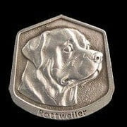 Rottweiler Fine Pewter Dog Breed Ornament