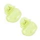 thumbnail image 1 of Cubiertas de cepillo de dientes en forma de pato de 2 piezas ligeras para viajar, plástico azul, amarillo, rojo, verde, 1 of 5