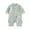 Green, variant on EnJoCho Toddler Casual Bodysuit Baby Boy Girl Button Solid Romper Jumpsuit Kimono Clothes Sleepwear Toddler Girl Trendy Clothing Casual Home Bodysuit