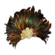 thumbnail image 2 of Tocado de plumas, diadema, disfraz, decoración, tocado de carnaval para Naranja, 2 of 9