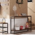 thumbnail image 5 of HOOBRO Console Table 47.2" Narrow Skinny Table Industrial Entryway Living Room Hallway BF20XG01G1, 5 of 9